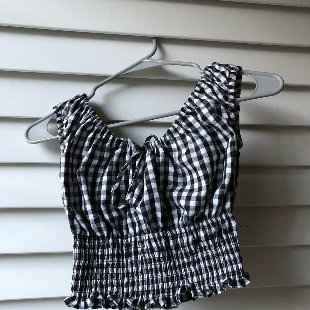 brandy melville off the shoulder top